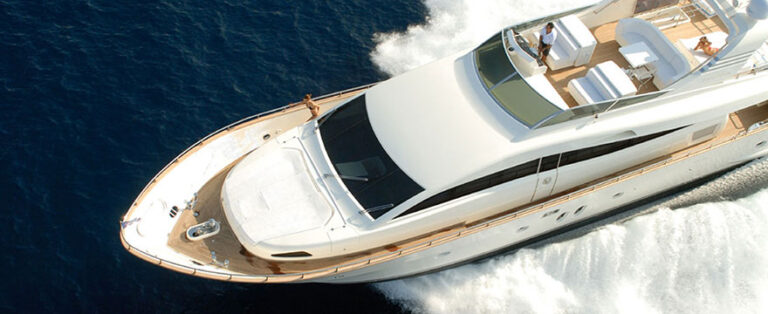 Canados 76 Yacht from above