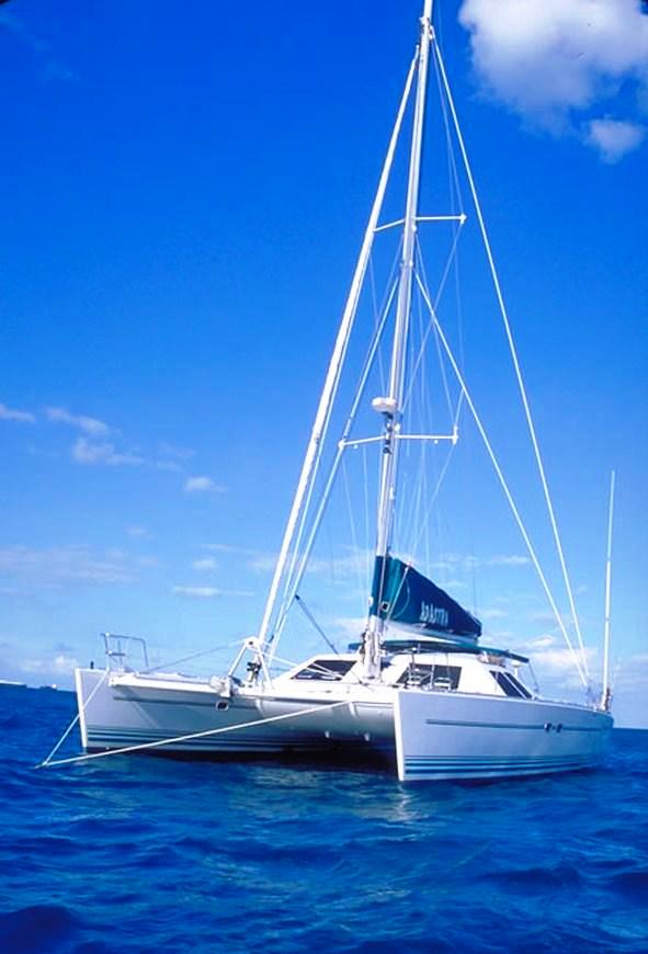 Cat AD ASTRA -  At Anchor