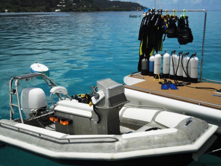 Cat JAMBO -  Diving Gear and Tender