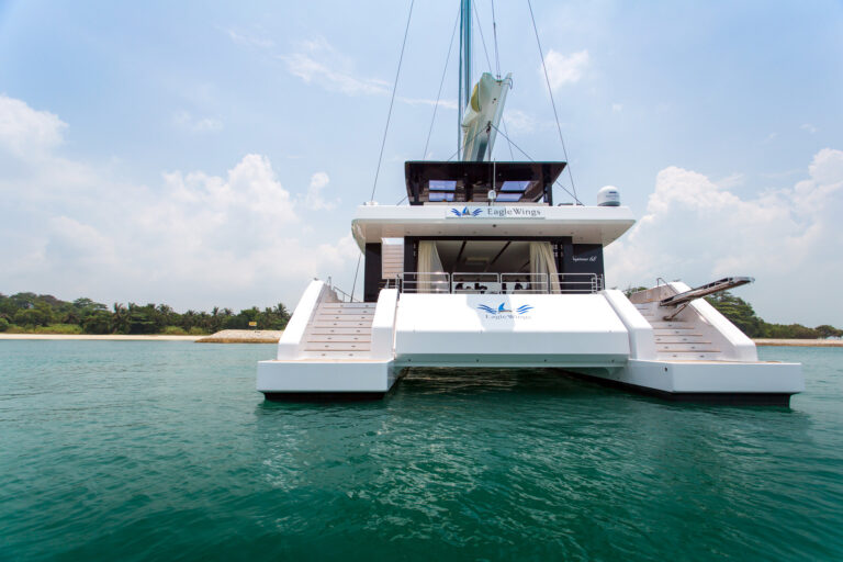 Catamaran Eagle Wings - Sunreef Yachts - aft