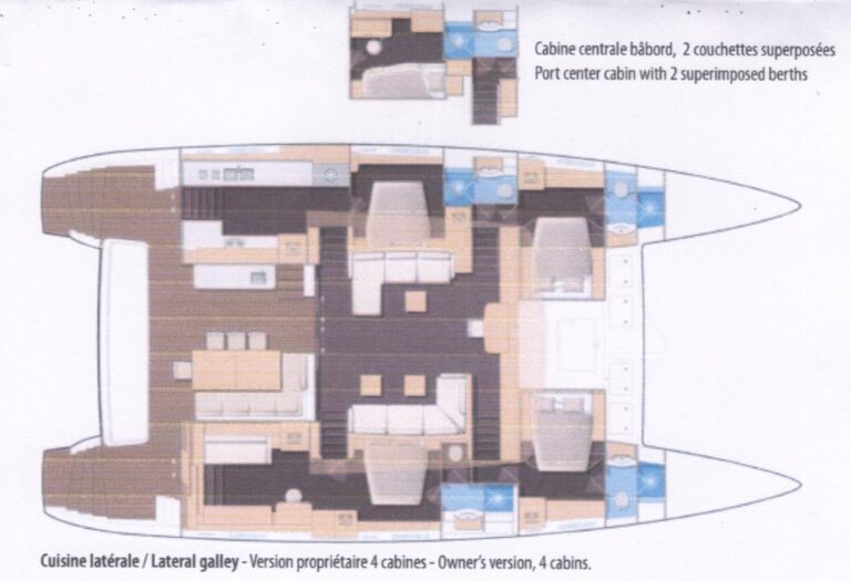 Catamaran GO FREE -  Layout
