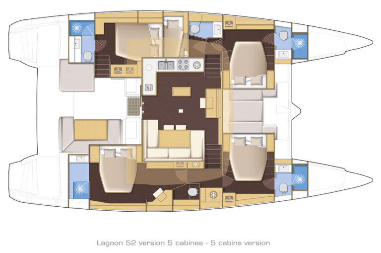 Catamaran KEPI - Layout