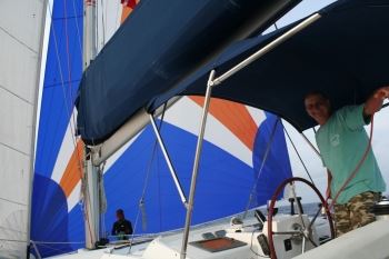 Catamaran KIWI PRYDE -  Spinnaker