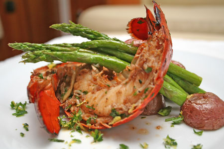 Catamaran SAGAPONACK - Cuisine