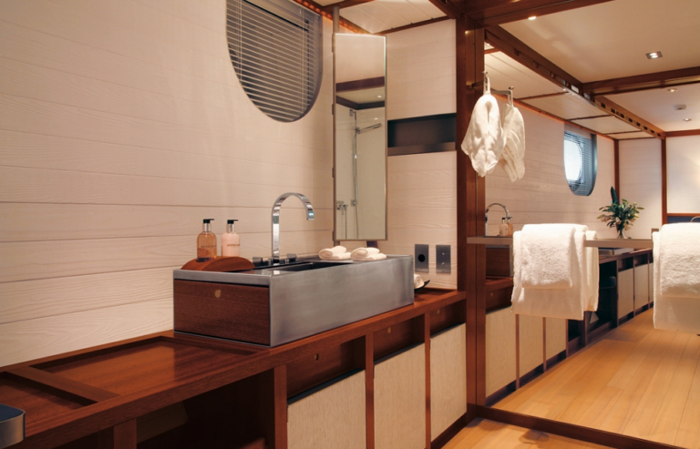Charter Yacht Rosehearty - Interior Christian Liaigre