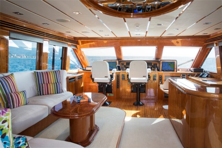 Charter yacht RESTLESS - Wheelhosue