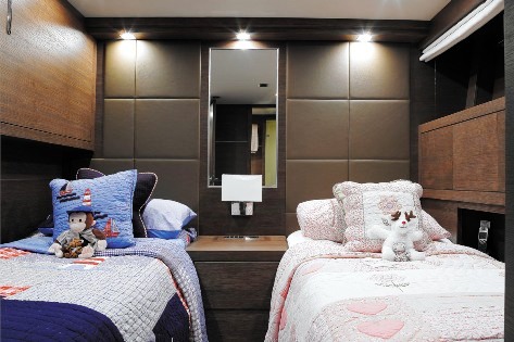 Cheeky Tiger Twin Cabin
