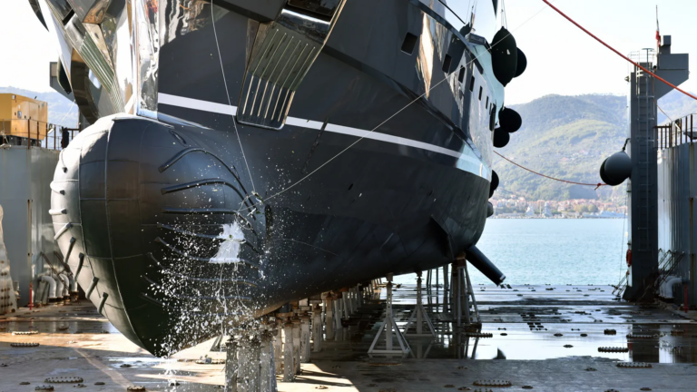 Christening Of The Yacht
