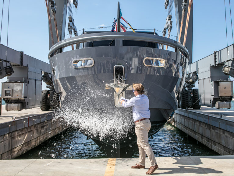 Christening Of Yacht HAZE