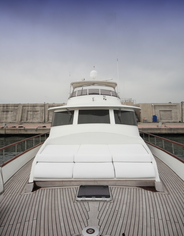 Classic Yacht HATHOR -  Foredeck