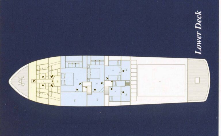 Classic Yacht NAFISA -  Layout