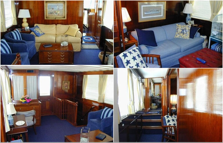 Classic yacht TRIANON interior
