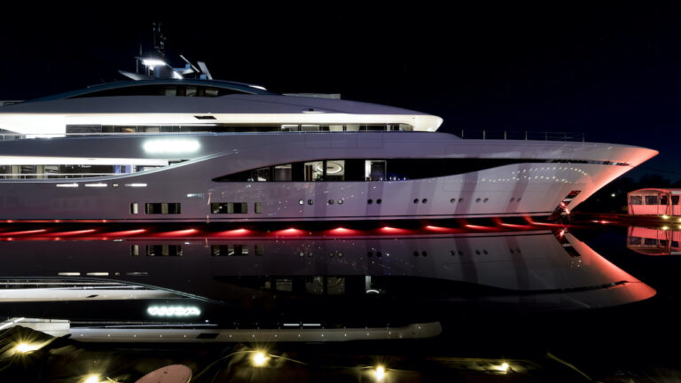 Close-up Shot At Night