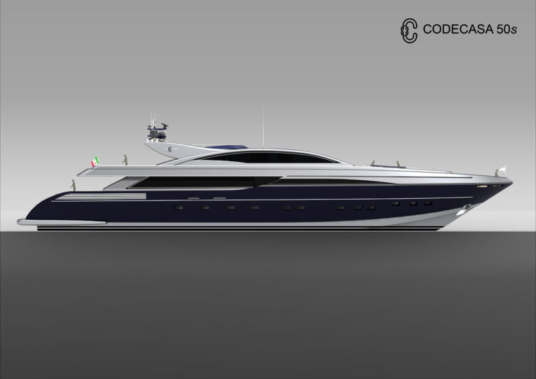Codecasa 50s Motor Yachts Rendering