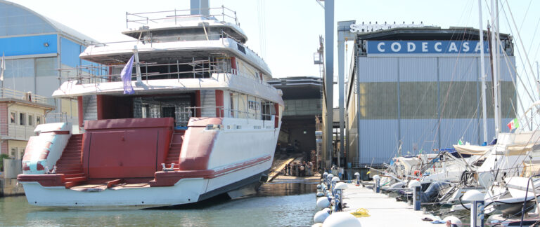 Codecasa 65S Hull F74 Under Cosntruction Due To Be Launched In Summer 2019