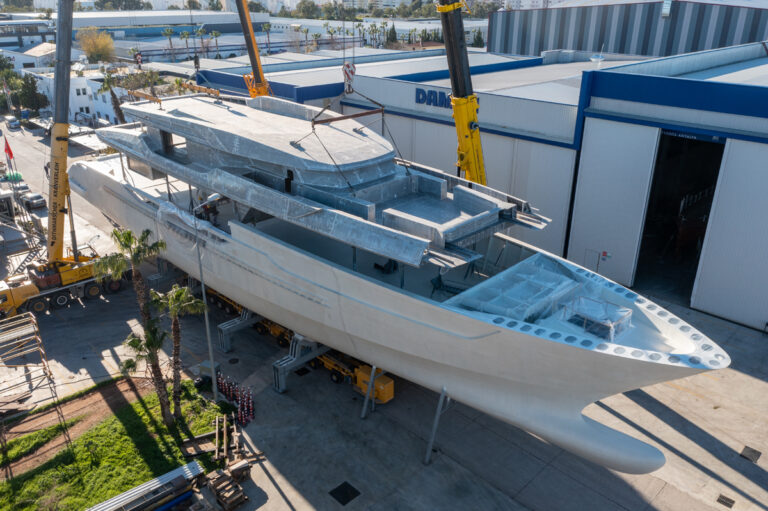 Completed Hull And Superstructure