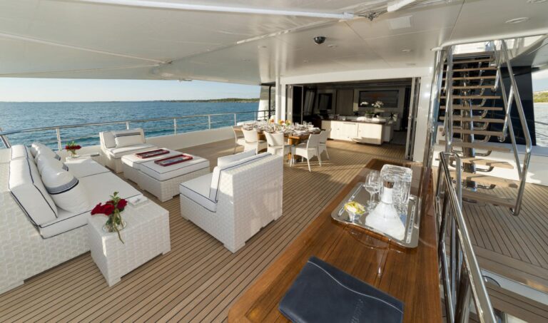Covered Aft Deck