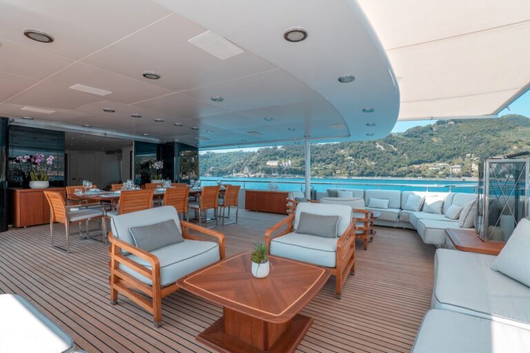 Spacious Aft Deck