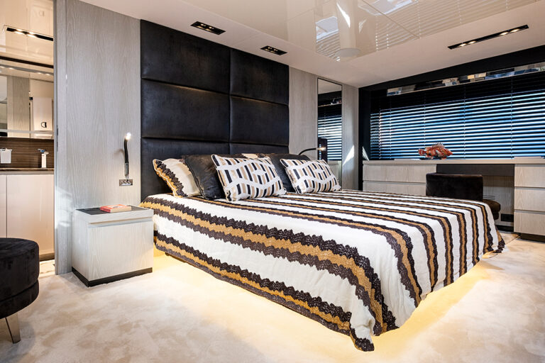 Master Stateroom Bed