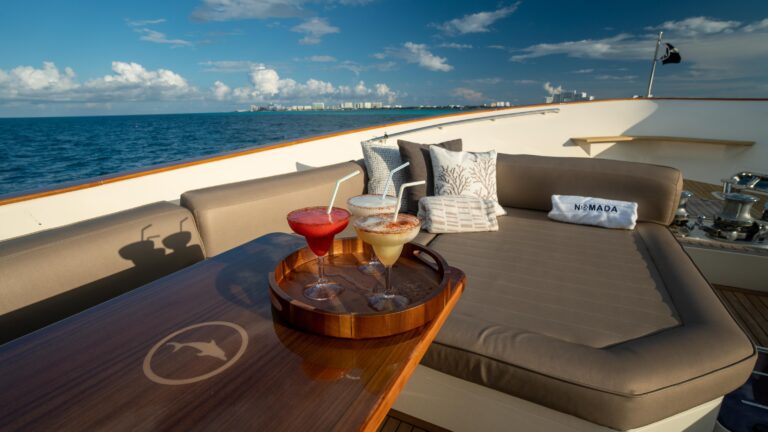 Foredeck cocktails