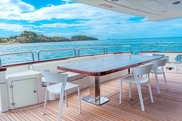 Aft deck