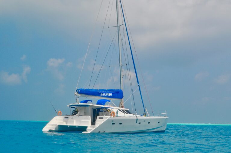 Catamaran SAILFISH - Anchored