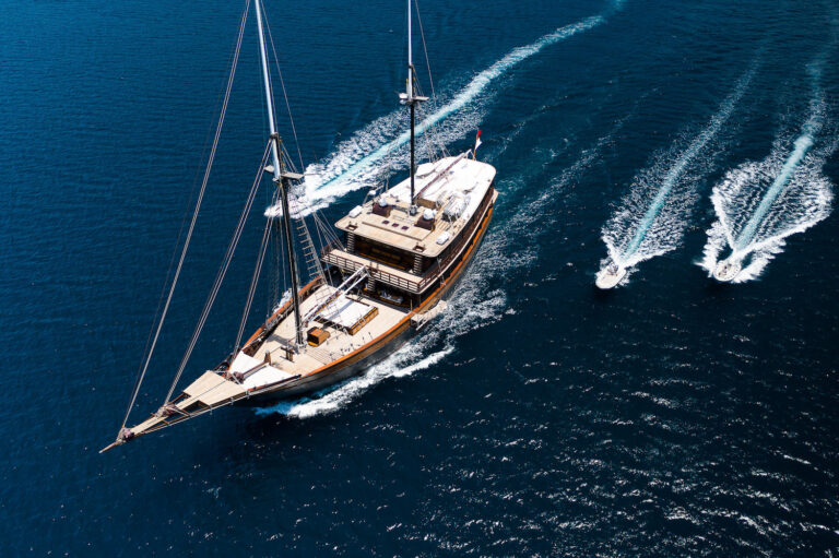 Yacht With Toys