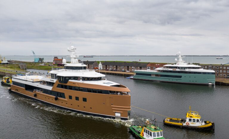 Damen Yachting SeaXplorer 77 LA DATCHA And SeaXplorer 62 ANAWA Superyacht