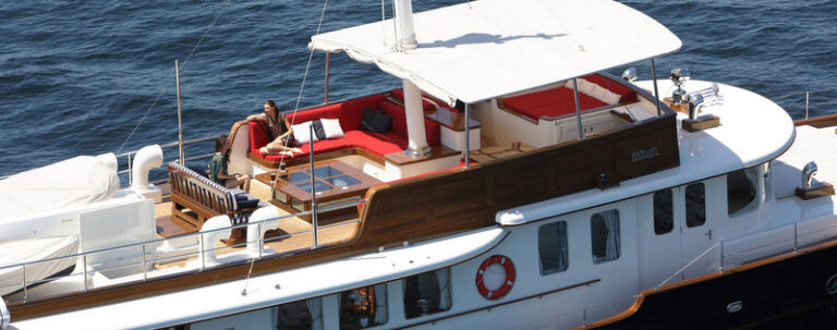 Darwin Yacht from above