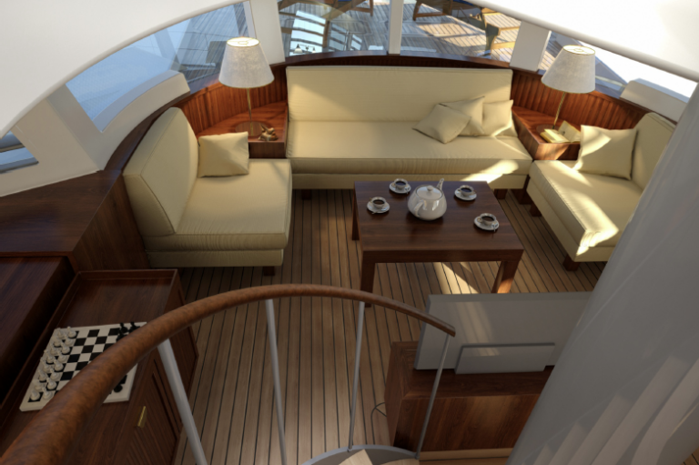 Details of the Noah 76 Catamaran interior