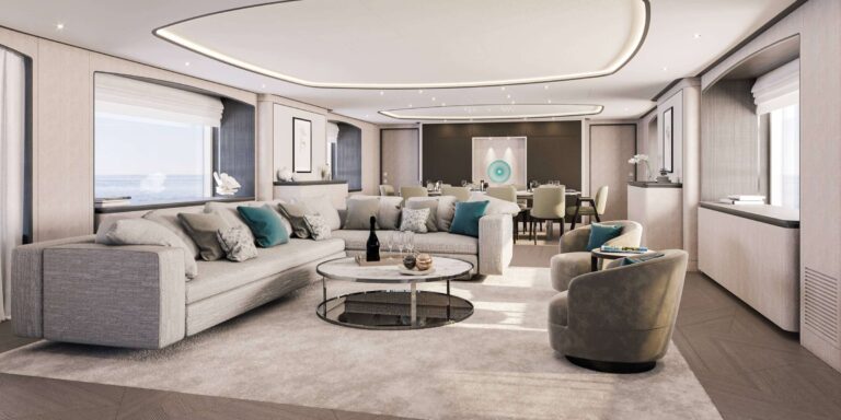 Diamond 145 Interior - Main Salon