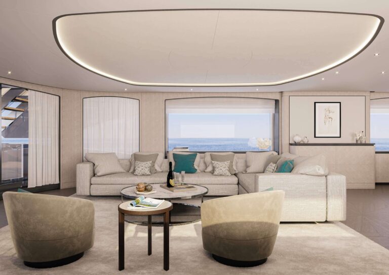 Diamond 145 Interior - Main Salon