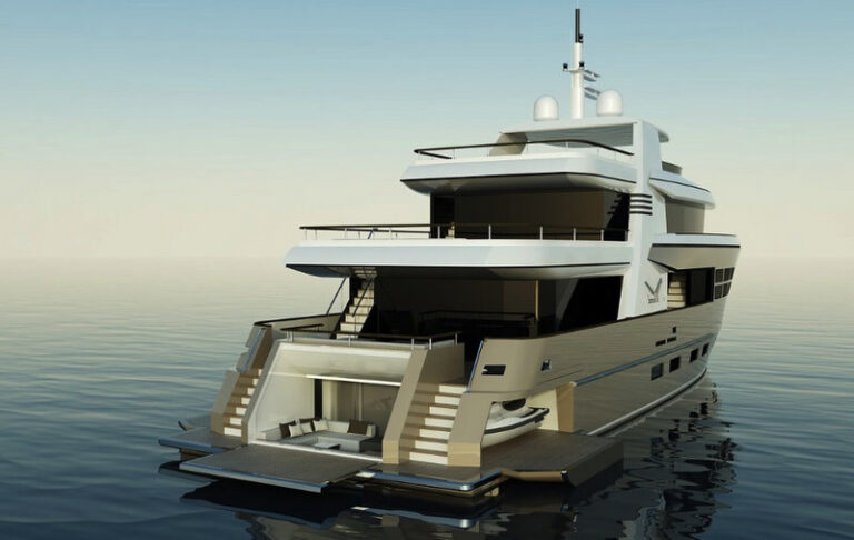 Drettmann Explorer Yacht rear view