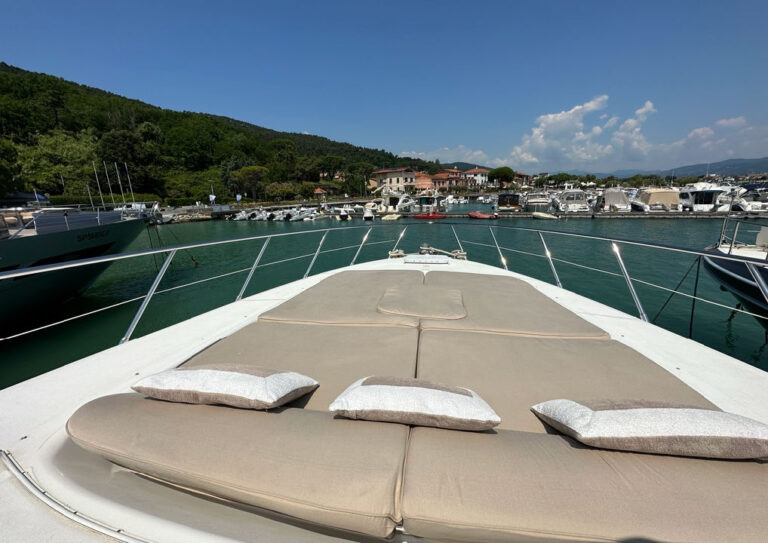 Sunpads On The Foredeck