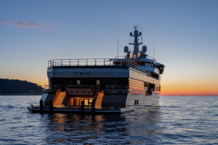 Aft View In The Evening