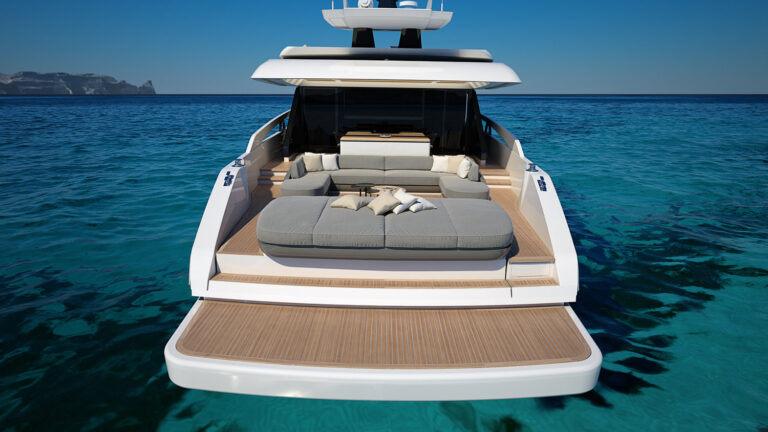 EXTRA 76 Aft View