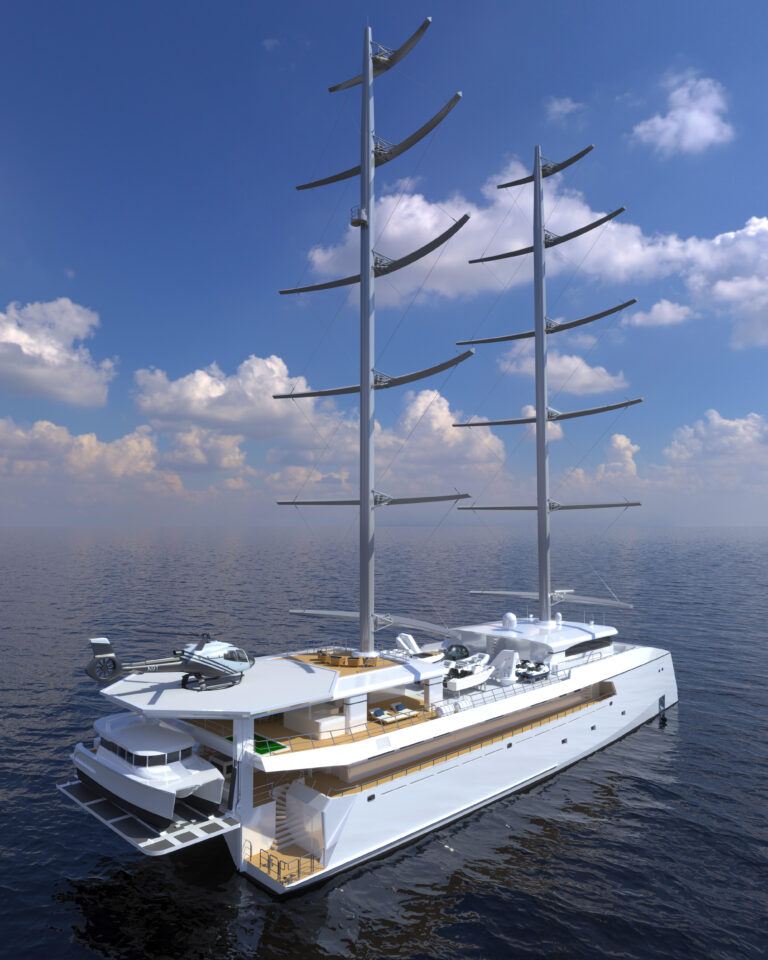 Echo Yachts ASC67 -The Largest Sailing Catamaran In Construction