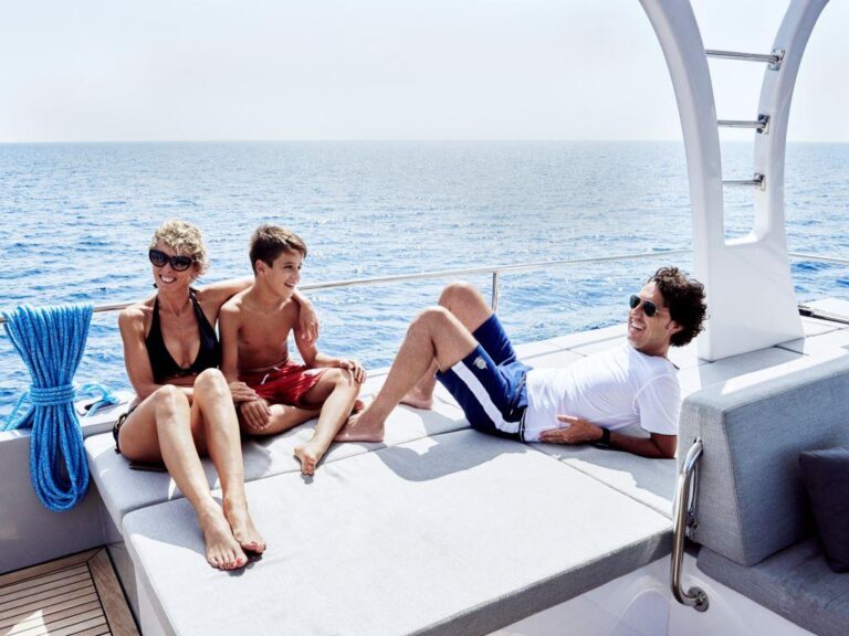 Enjoying The Charter Vacation