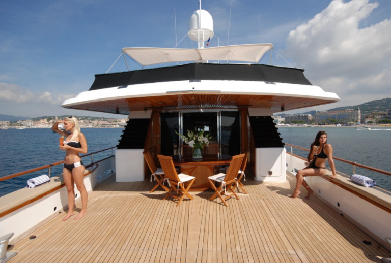 Enjoying The Sun Aboard Atlantic Endeavour
