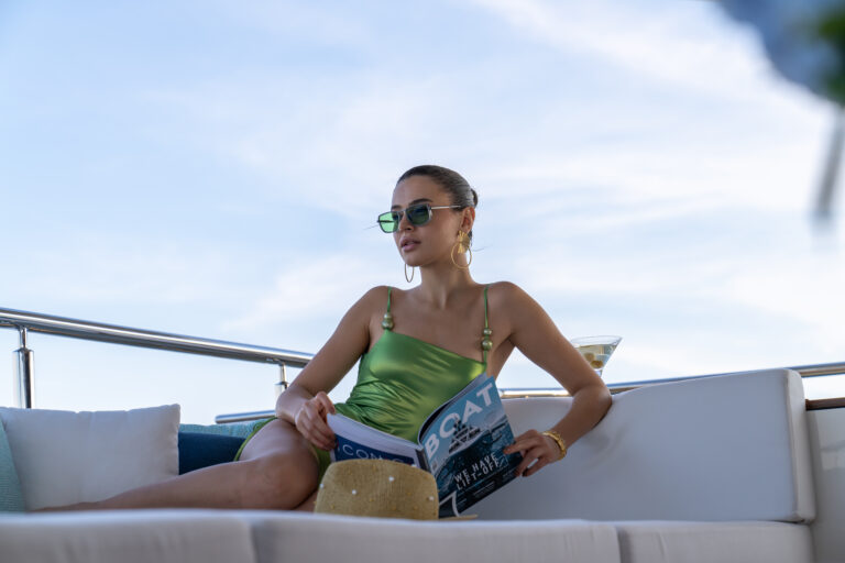 Eternal Spark Yacht And A Model