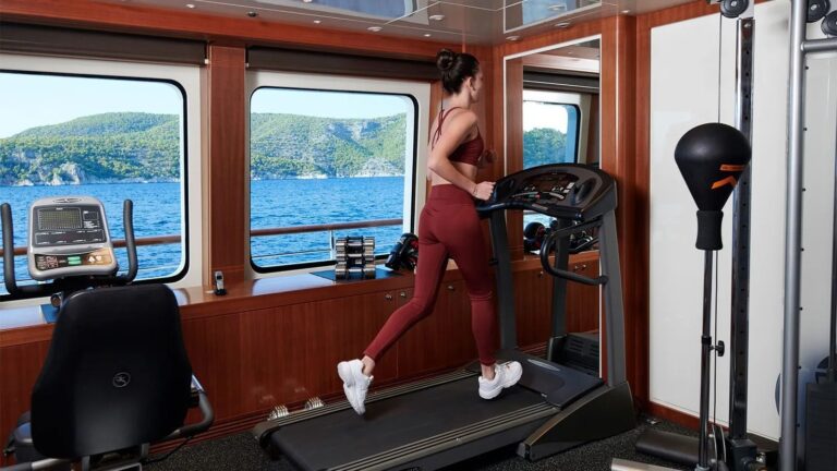 Exercising In The Gym