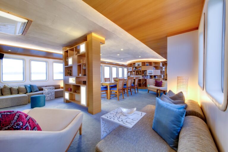 Expedition yacht SALILA -  Salon and Dining