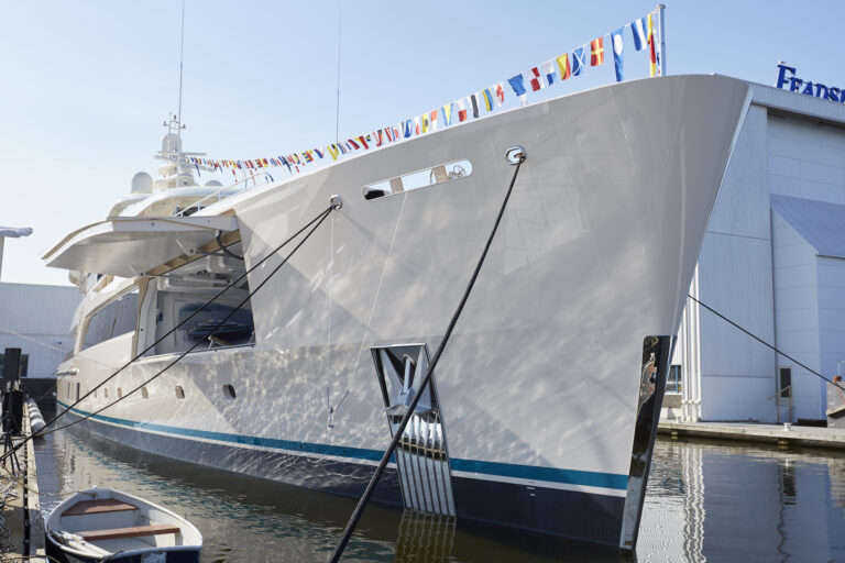 Expedition Yacht SAMAYA At The Feadship Yard