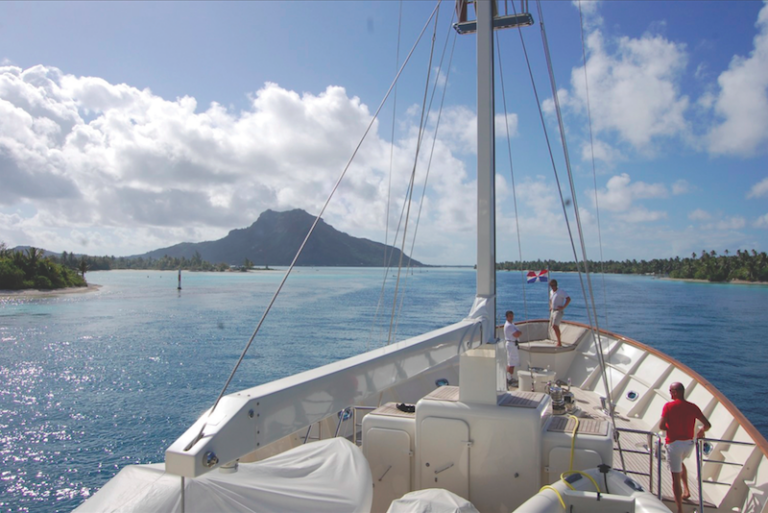 Explorer yacht Zeepaard in Tonga islands - Copyrights Zeepaard