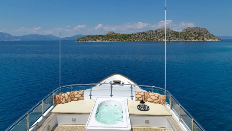 Exterior Bath And Relaxation Area With Sea Views