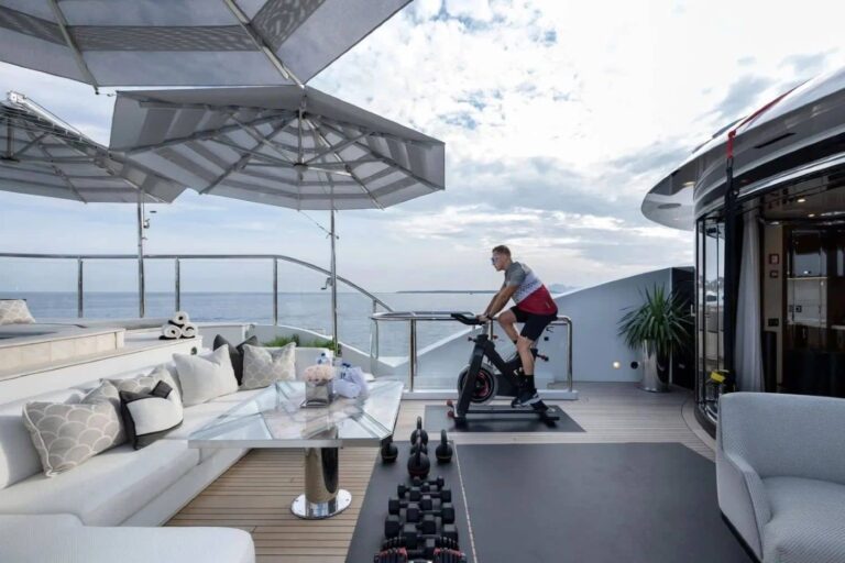 Exterior Relaxation Arae With Gym