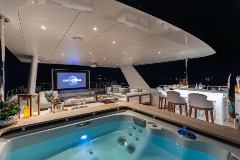 Exterior Relaxation Area With Bath