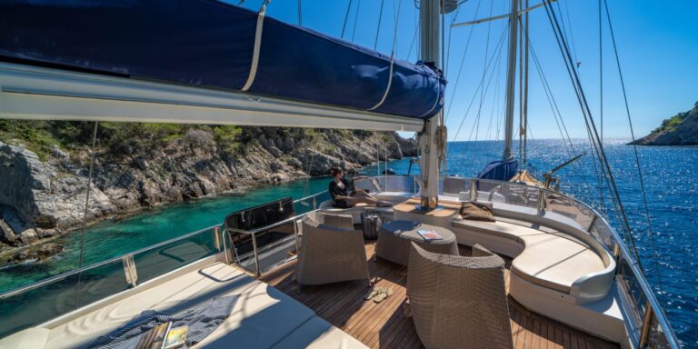 Exterior Relaxation Area With Sea Views