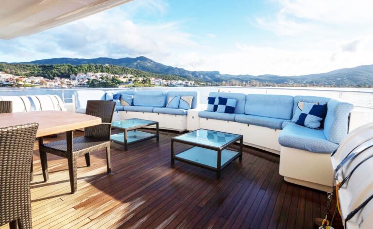 Exterior Relaxation Area With Sea Views