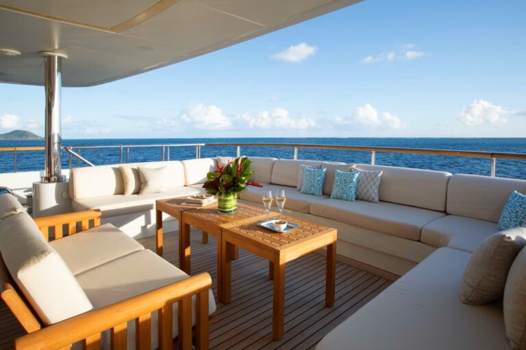 Exterior Relaxation Area With Sea Views